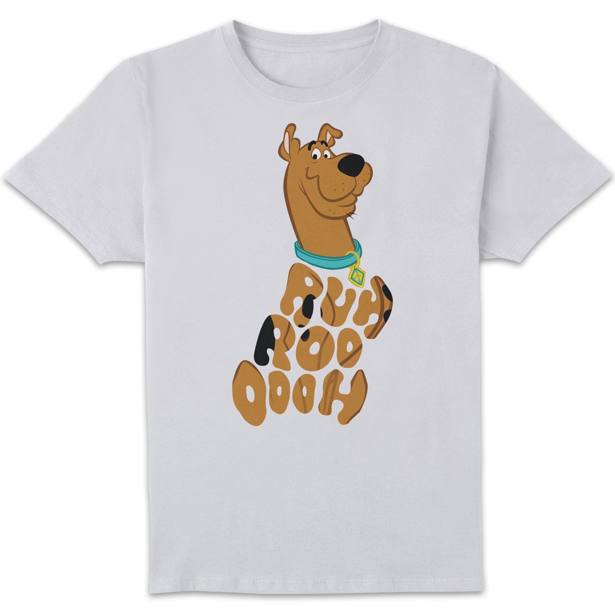 Scooby Doo RUHROOOOOH Men's T-Shirt - White S