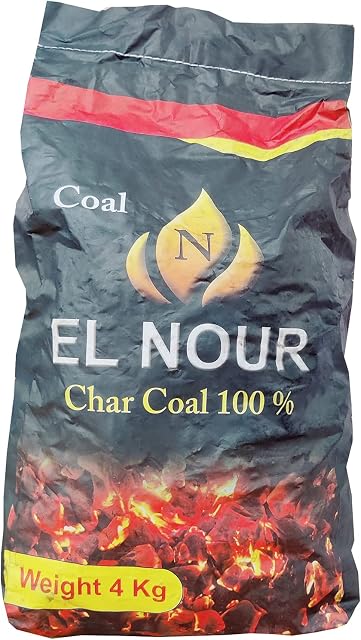 DRAAK Charcoal For BBQ Grade A Restaurant 4KG 100% Natural Outdoor Cooking Long Lasting Barbecue (4 KG)