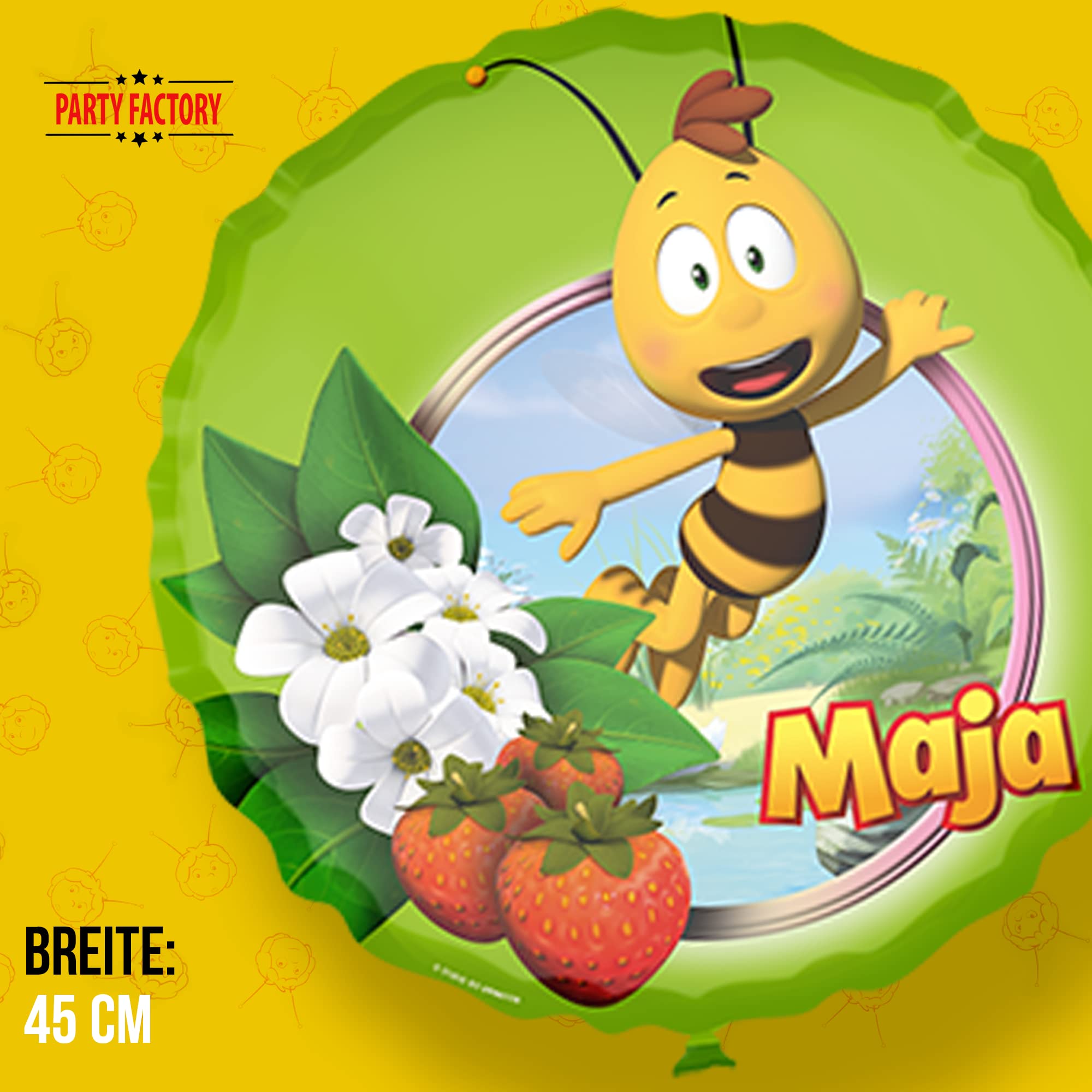 Mia & Me Folienballon – 45 Cm, Mit Prinz Mo, Helium-tauglich, Mit Automatischem Verschluss