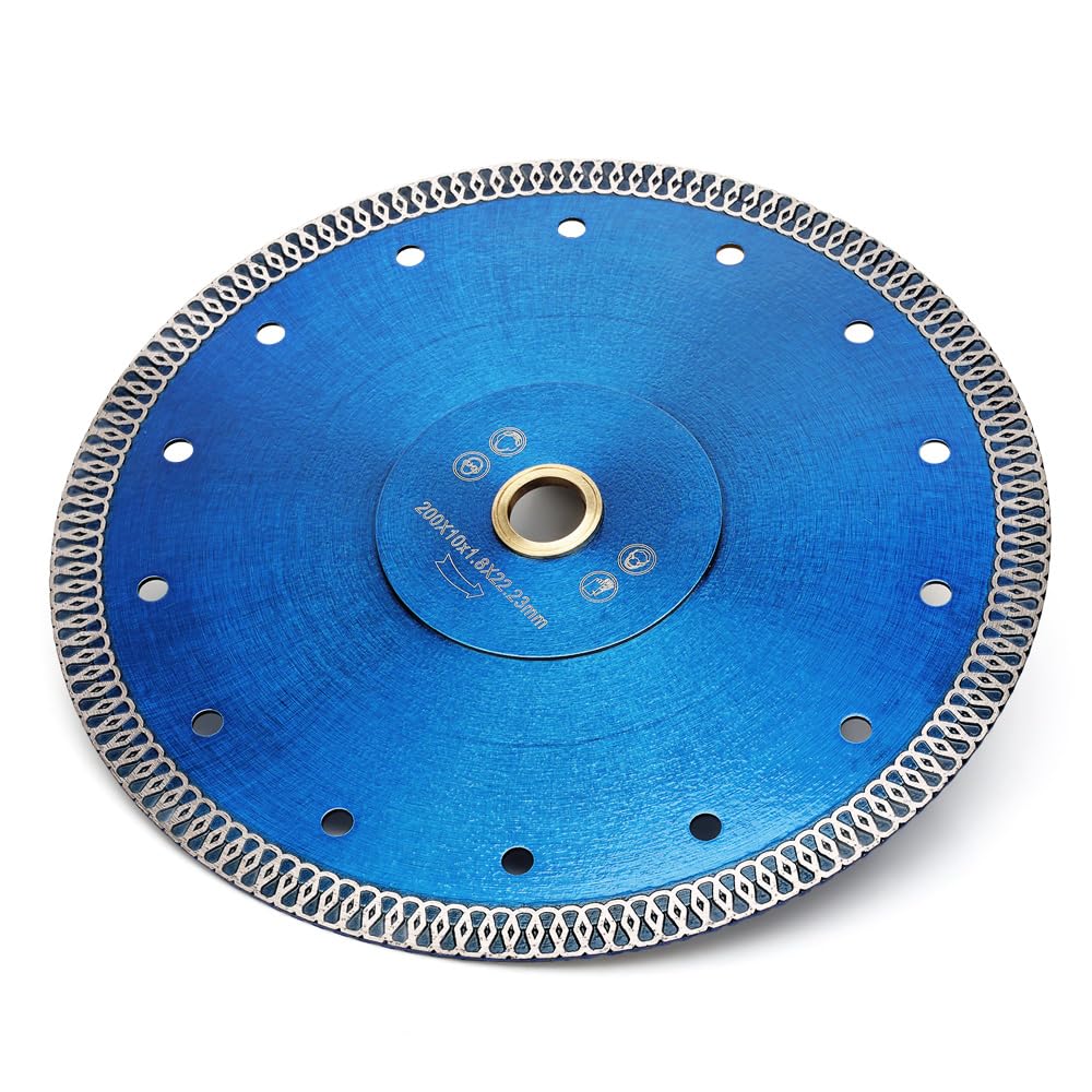 Solidure 180mm Diamond Cutting Discs,Super Thin 7 inch Turbo Cutting Diamond Blade for Granite Marble Ceramic Tiles - Image 2