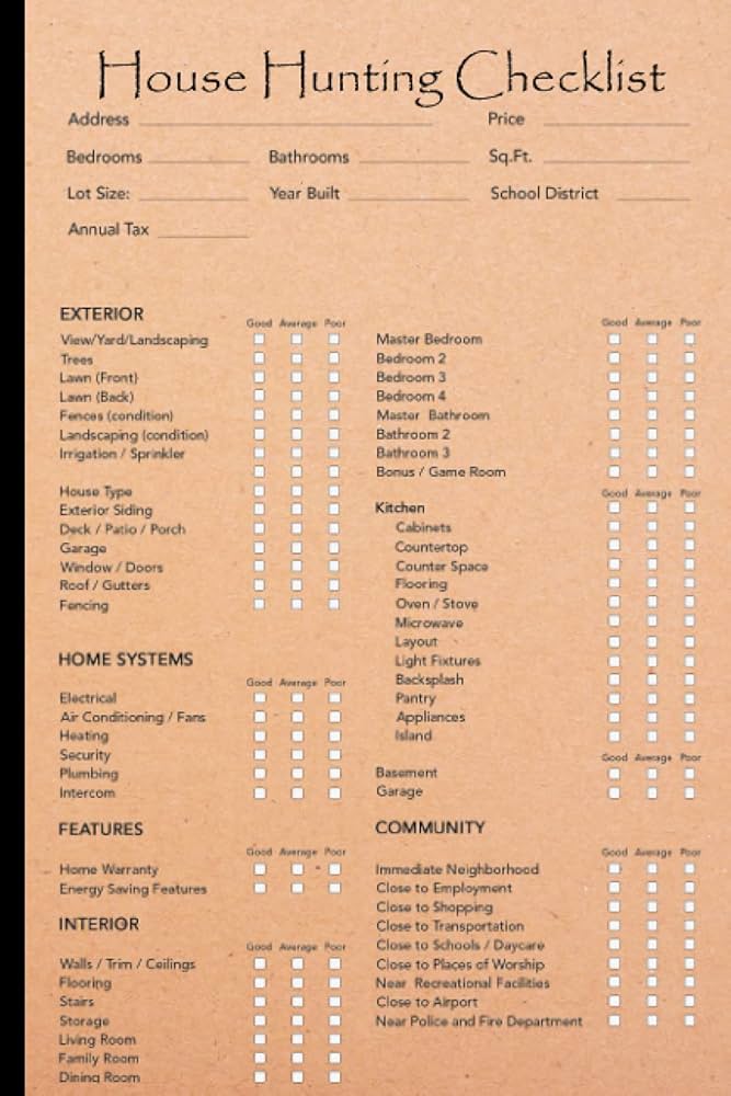 house-hunting-checklist-home-buyer-s-planner-and-checklist-notebook-planner-home-buying-notebook-home-buying-journal-and-notes-size-6-x9-120-pages-publishing-romriell-9798514558650-amazon-com-books for Free Printable House Hunting Checklist House Hunting Checklist: Home Buyer's Planner and Checklist Notebook, Planner Home Buying Notebook, Home Buying Journal And Notes, Size 6