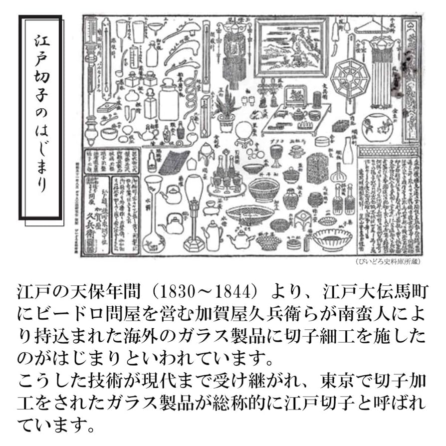 江戸期のギヤマンガラス瓶一対古箱入 江戸期のギヤマンガラス瓶一対古箱入 - メルカリ