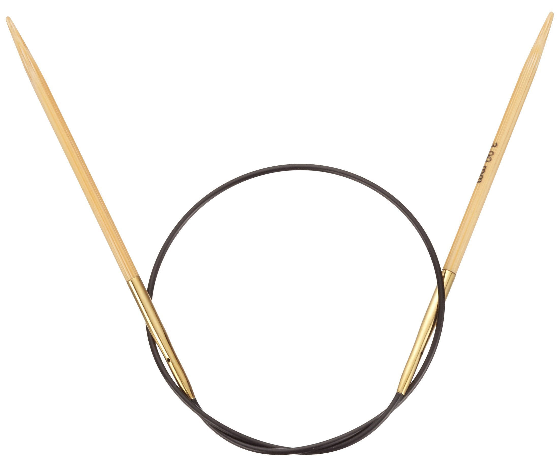 KnitPro Bamboo Fixed Circular Needles 16" (40cm), Ivory, 3.00mm