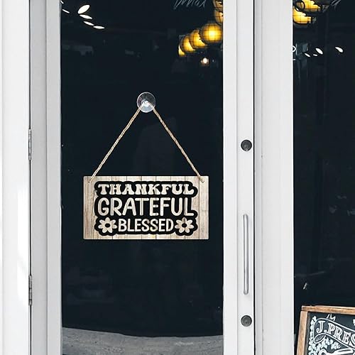 Vista 79 de Letrero decorativo para puerta delantera, decoración rústica de bienvenida de otoño para colgar en la pared, placas de madera para porche de granja
