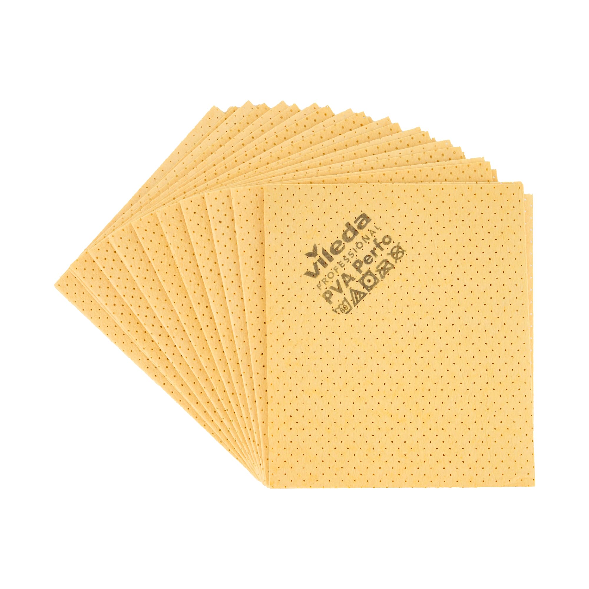Vileda Professional,Panni PVAmicroforato,10pz,Assorbenza e Asciugatura