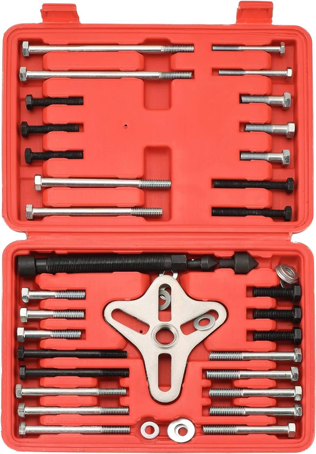 NYXOVA 46pcs Harmonic Balancer Puller Set, Steering Wheel