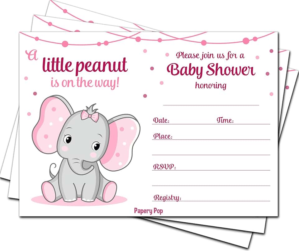 Amazon.com: cheap baby shower invitations