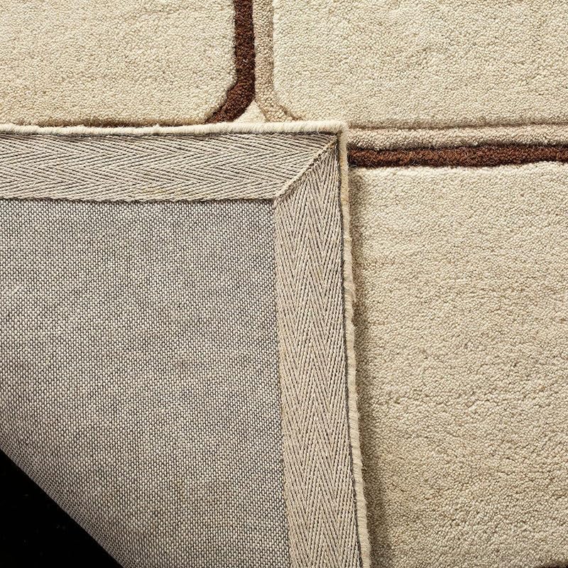 Image of OLEFIN Handmade Thick Woolen Anti Slip Carpet and Rugs for Living Room Bedroom Hall Dinning Room Kids Room
