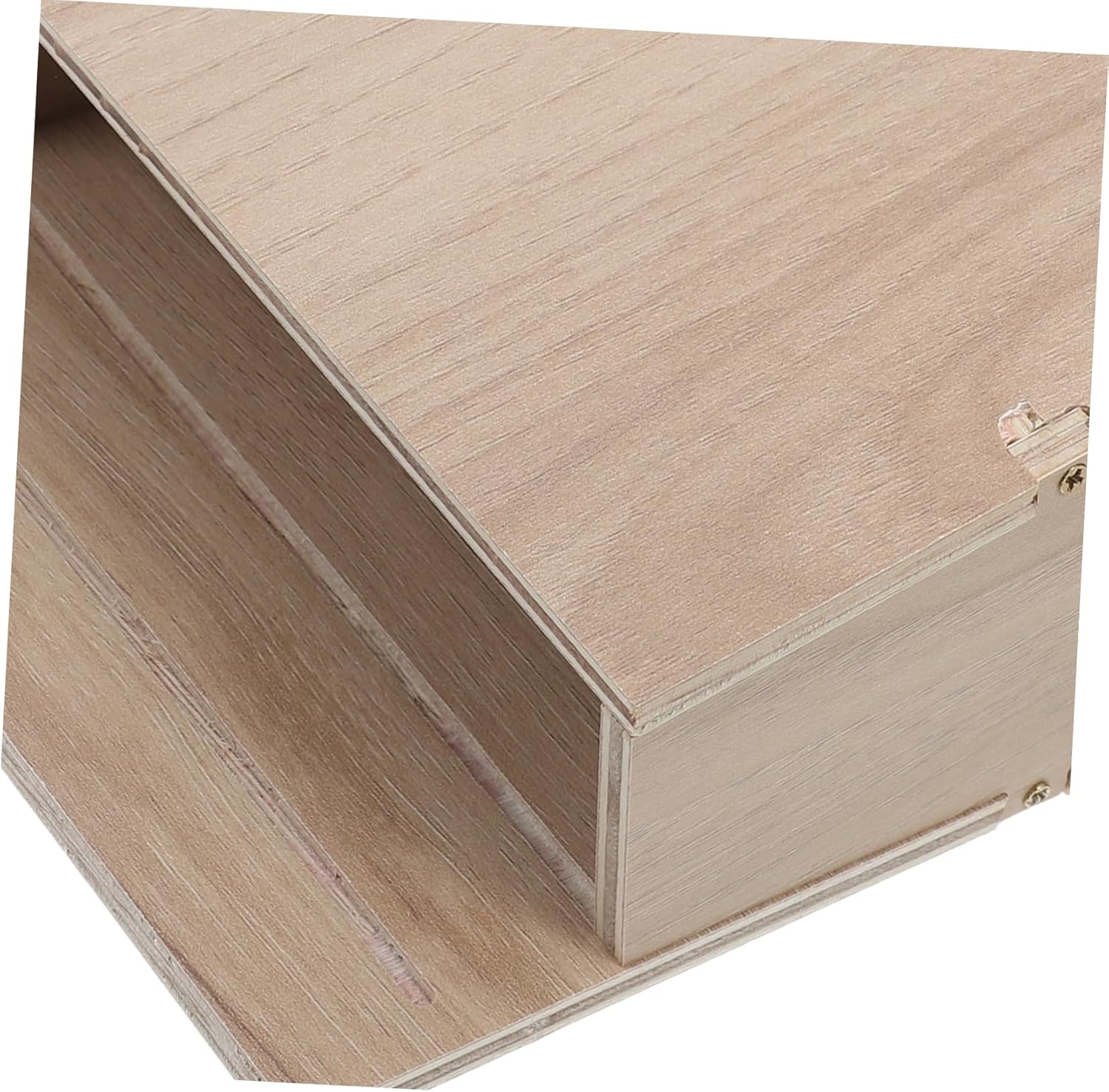 Kisangel Wood Bat House Weatherproof Chamber Bat Home for Outdoors Year Natural Habitat Design