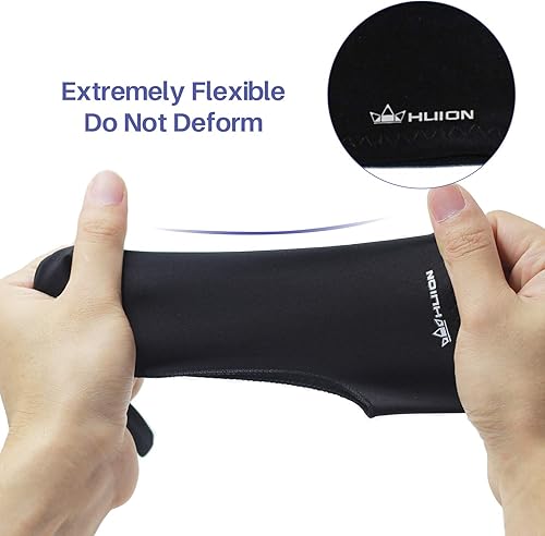 Miniatura 4 de HUION Guante de artista, guante de dibujo de tamaño libre para tableta gráfica, pantalla de bolígrafo, almohadilla de luz de rastreo, adecuado para