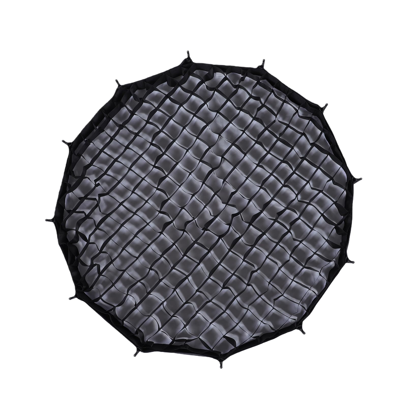 Softbox Paraboliczny 90 Cm z Mocowaniem Bowensa, Miękki Pudło o Głębokości 35,4 Cala z Szybkozamykaczem i Dyfuzorami z Siatki o Strukturze Plastra Miodu do Fotografii Studyjnej