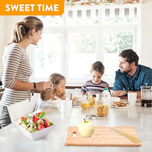 Miniatura 5 de Juego de cubiertos dorados de 68 piezas con cuchillo para carne, servicio para 8, cubiertos de acero inoxidable con popote de metal, juego de