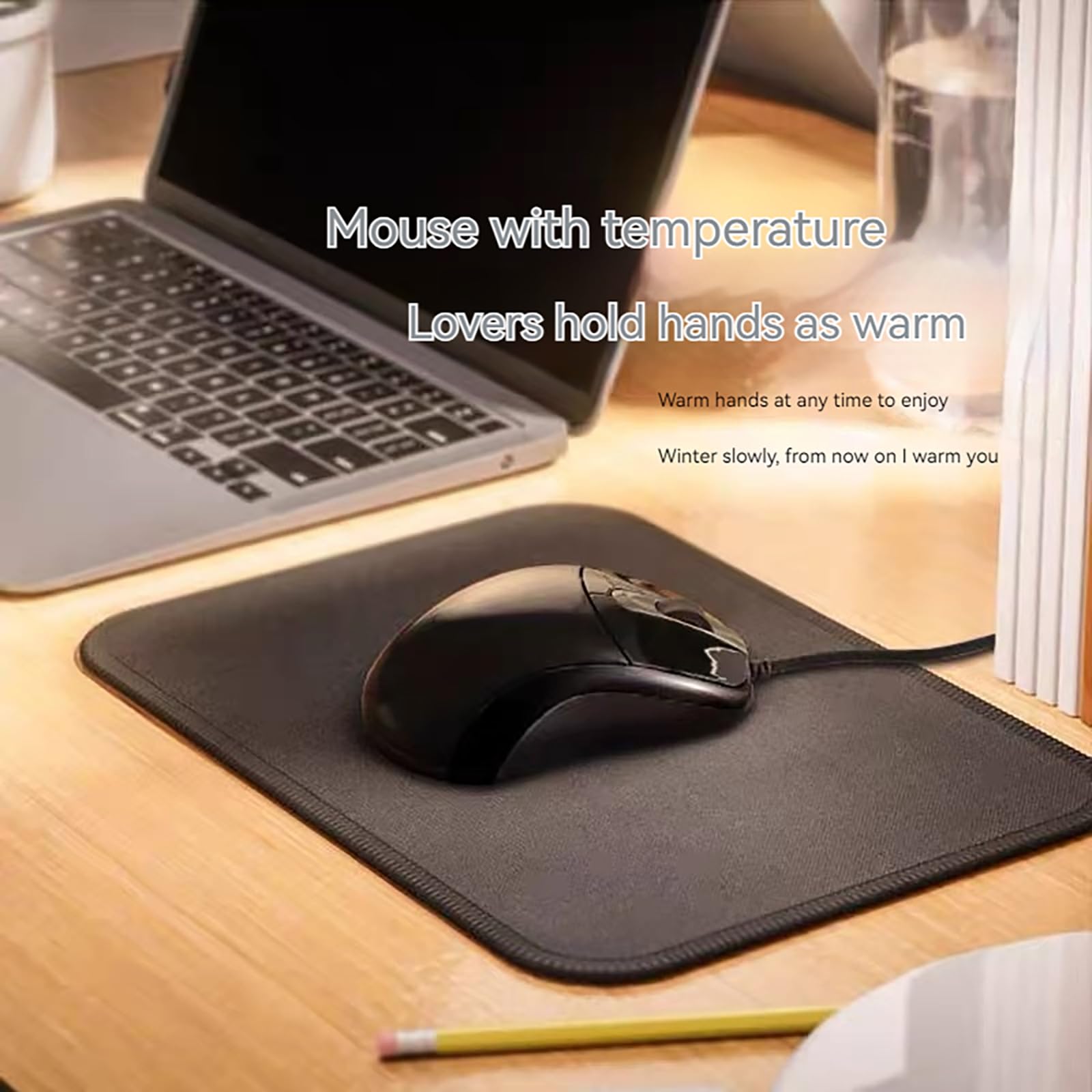 Ratón Con Calefacción USB, Ratón De Computadora Con