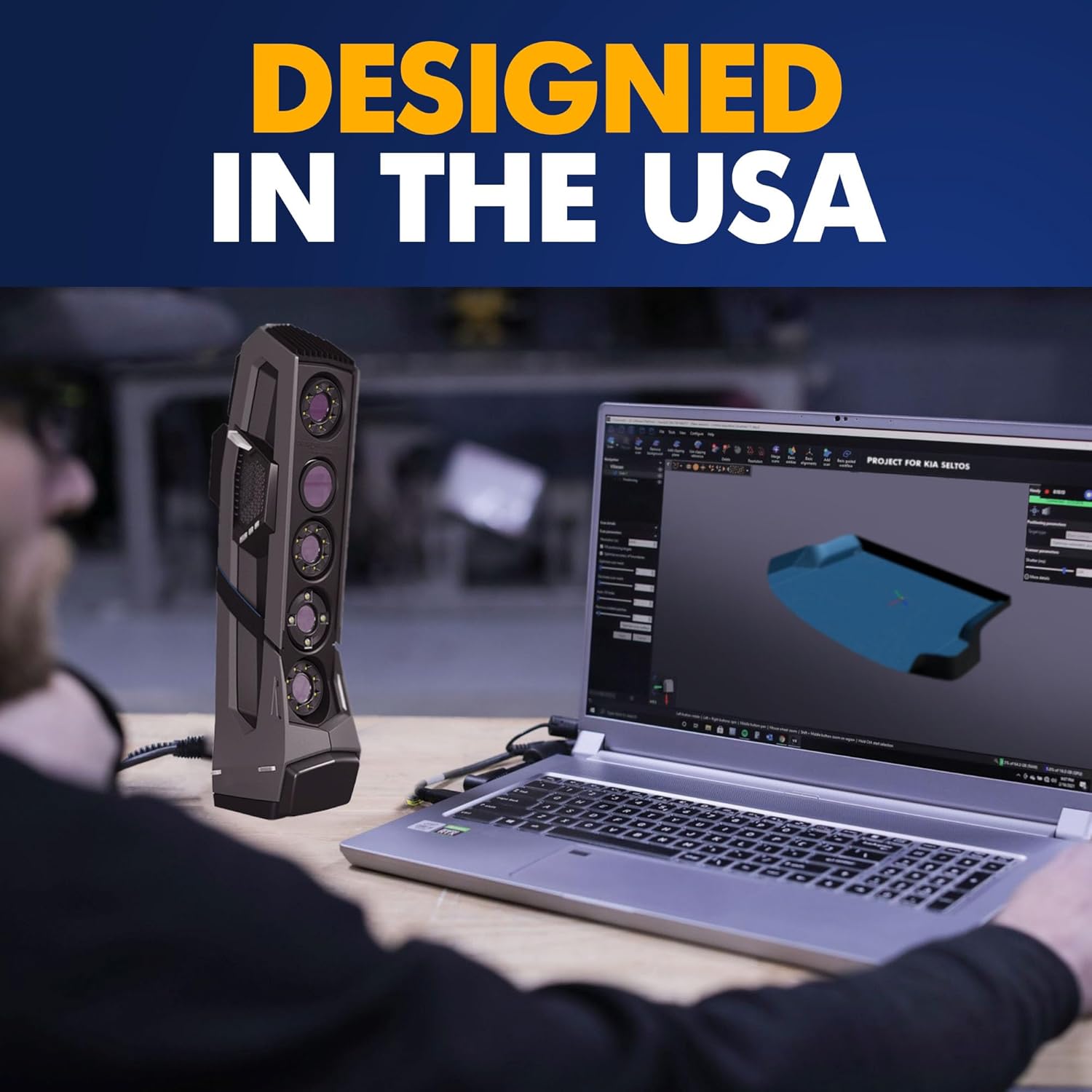 Premium Cargo Liner for Kia Seltos 2021-2024 - 100% Protection - Custom Fit Car Trunk Mat - All-Season Black Cargo Mat - 3D Shaped Laser Measured Trunk Liners for Kia Seltos