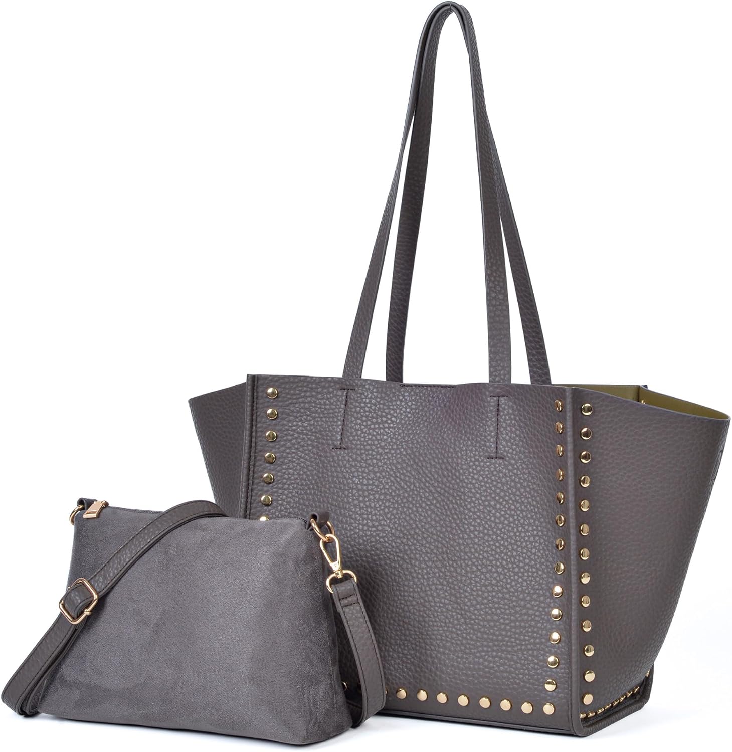 Tote Bag Vegan Leather Purses and Handbags for Women Top Handle Satchel Purse Ladies Shoulder Bags Set 2pcs Tote Bag Vegan Leather Purses and Handbags for Women Top Handle Satchel Purse Ladies Shoulder Bags Set 2pcs