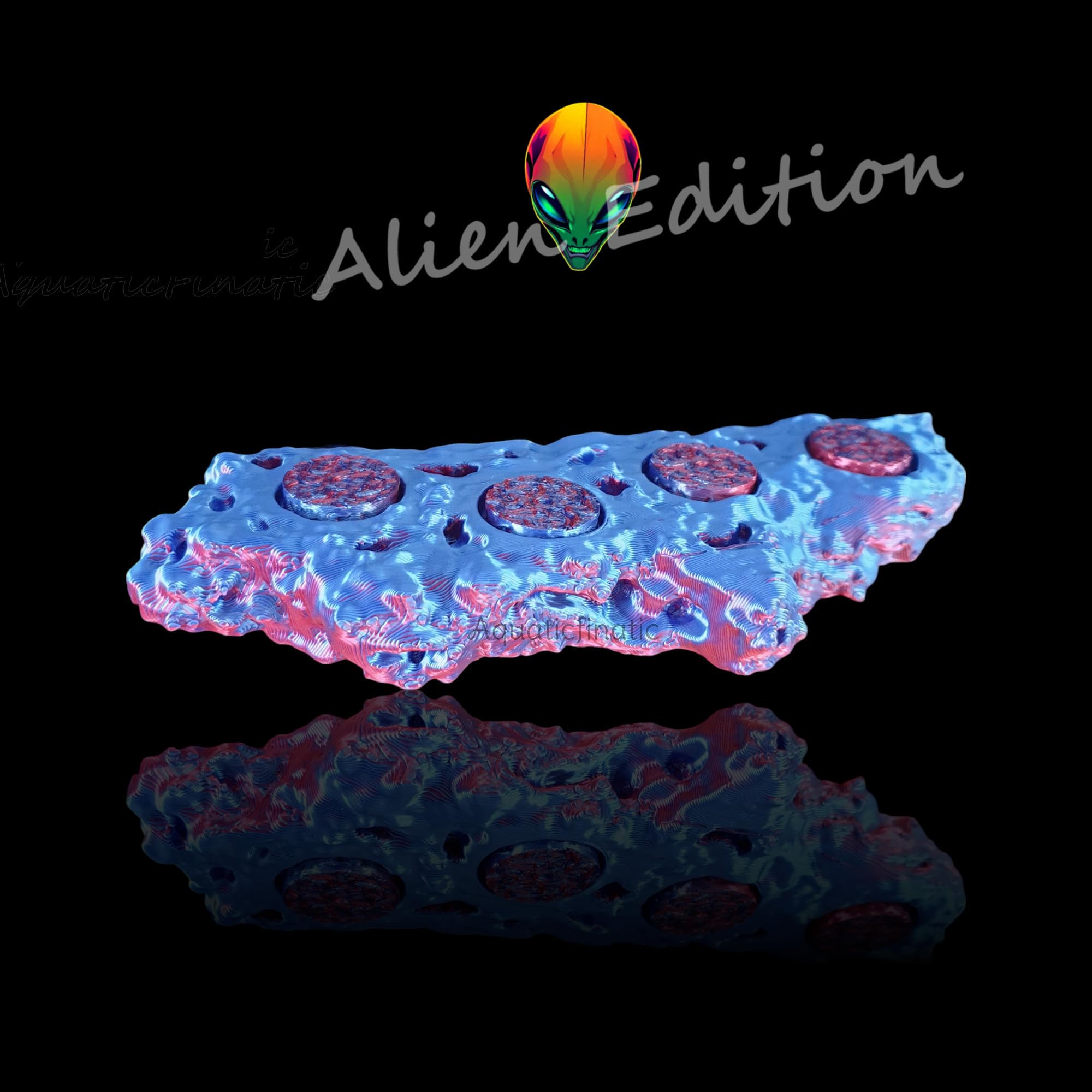 Alien Edition Frag Rack 4 Hole Blue/Pink, M - Image 2