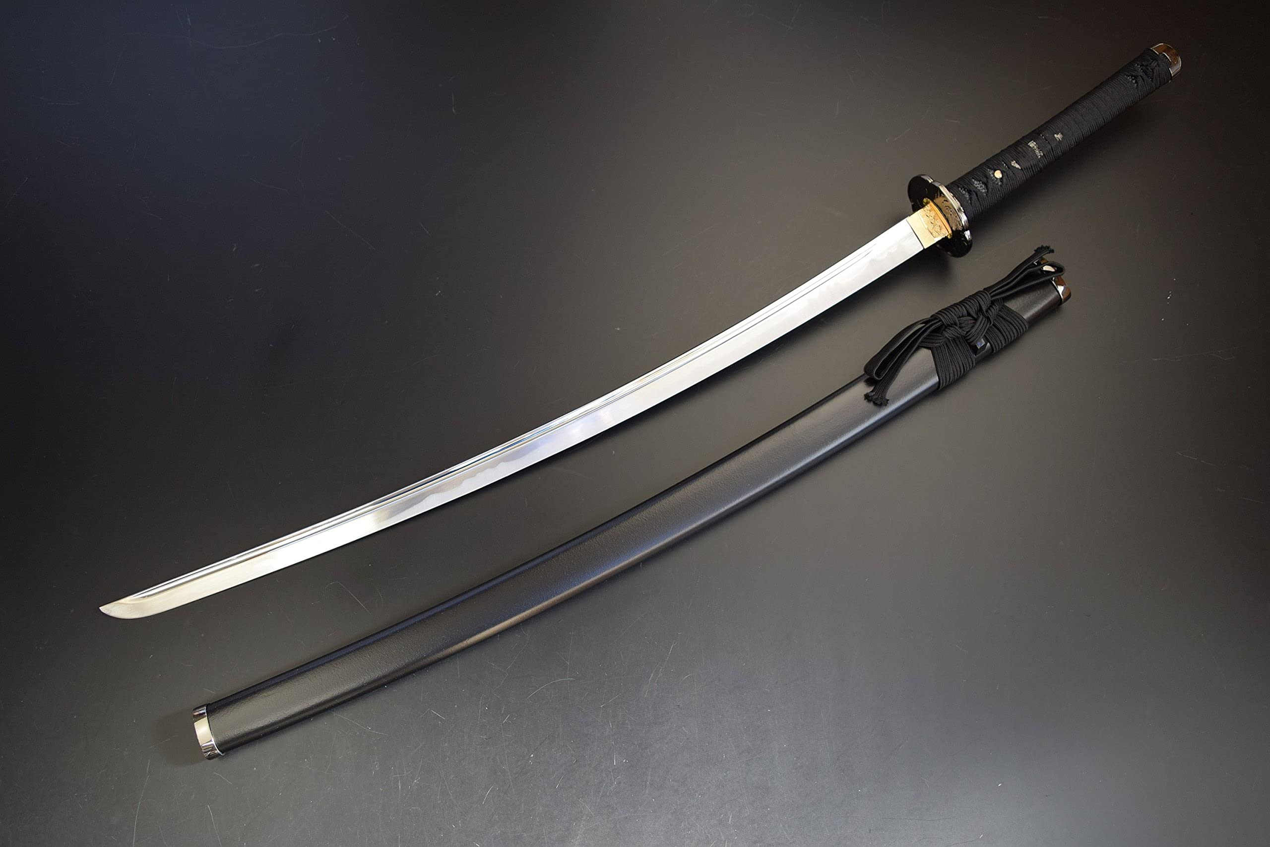 Amazon.co.jp: 模造刀-美術刀剣-関 永倉新八拵え大刀 新選組