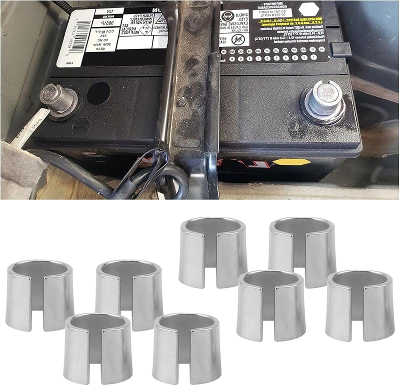 Calços para Terminais de Bateria smilfuy em Chumbo Puro – 4 pares