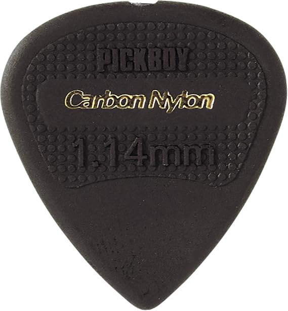 Pickboy Edge, Sharp Tip, Carbon/Nylon, 1.14mm, 10 picks