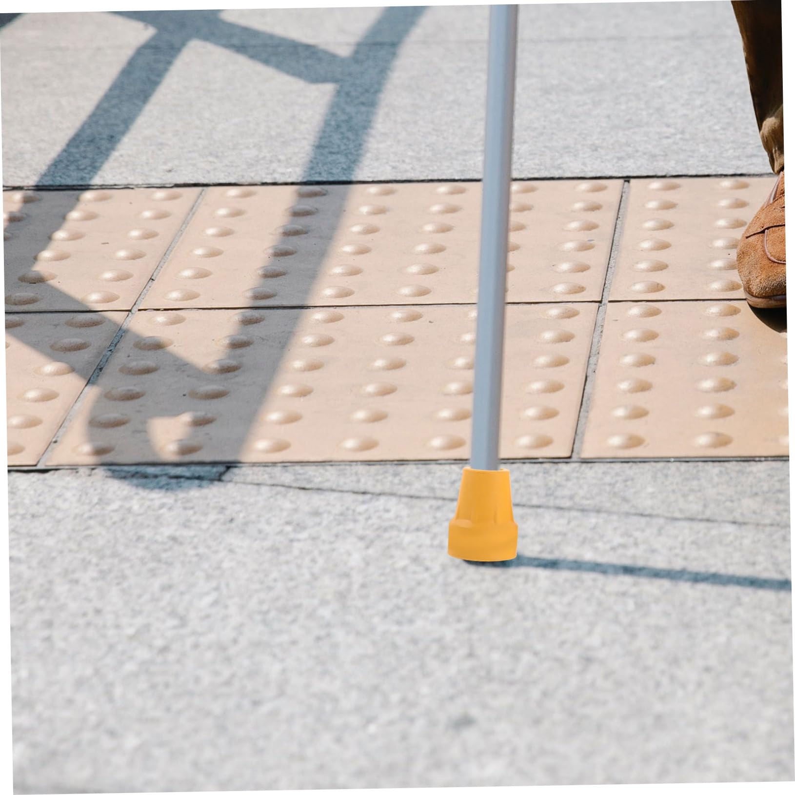 CALLARON 5 Ensembles Pointes De Canne En Caoutchouc Pied Caoutchoucs Marcher Non Pointe Antidérapante Des Bâtons De Marche Conseils De De Marche Yellow 4 Pièces * 5