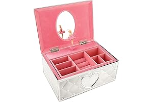 Lenox Childhood Memories Ballerina Jewelry Box with Melody for Girls