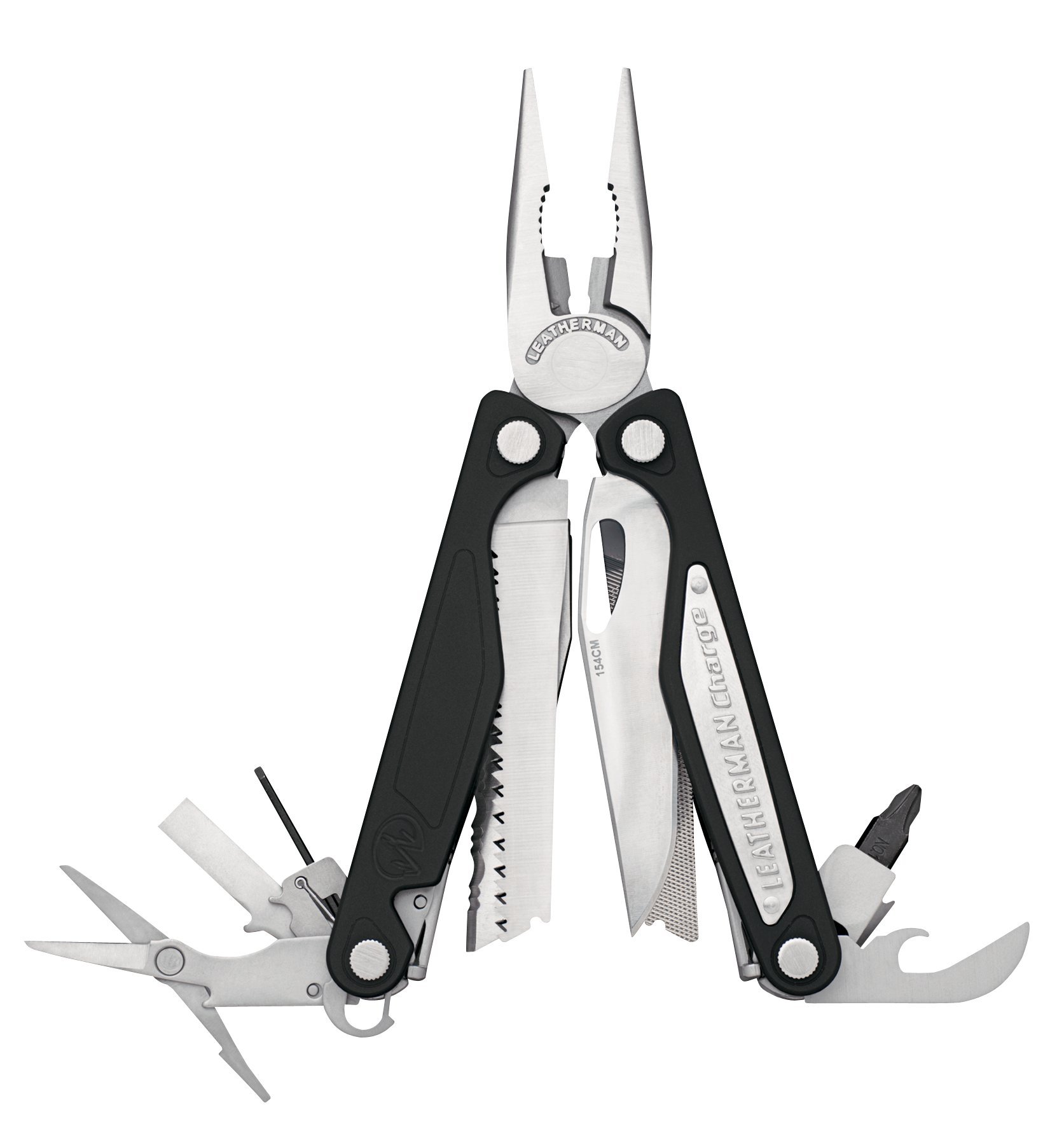 Leatherman - Charge AL Multitool, Stainless Steel with Leather Sheath