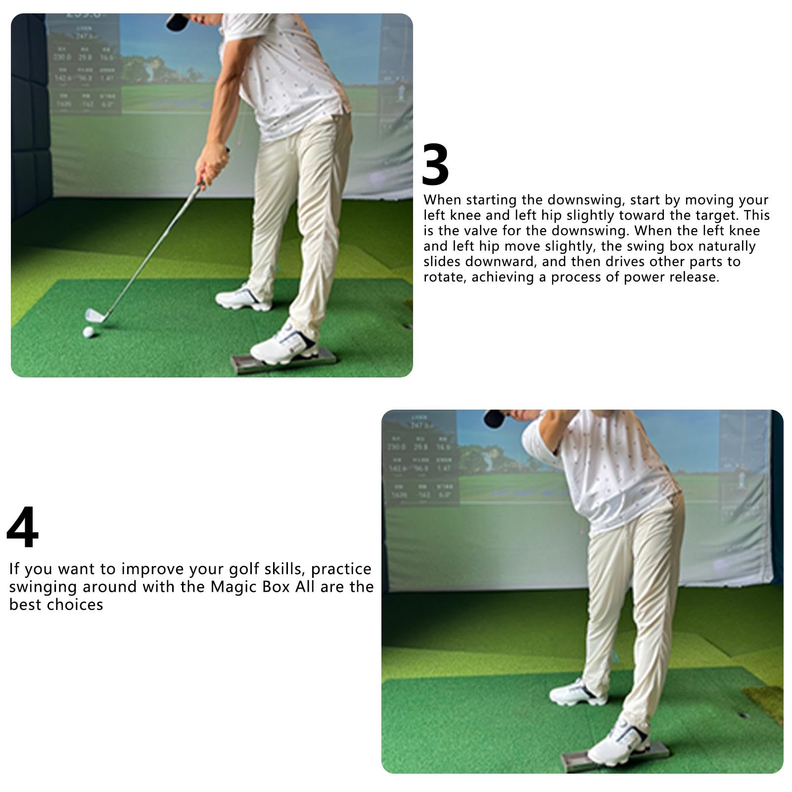 Biomechanischer Golfschwung, biomechanische Golfschwung-Trainer-Hilfe, kreatives multifunktionales Golfschläger-Zubehör, Trainingshilfe, biomechanisches Golfzubehör für Fortgeschrittene, Anfänger | kreatives multifunktionales Golfschläger-Zubehör, Trainin