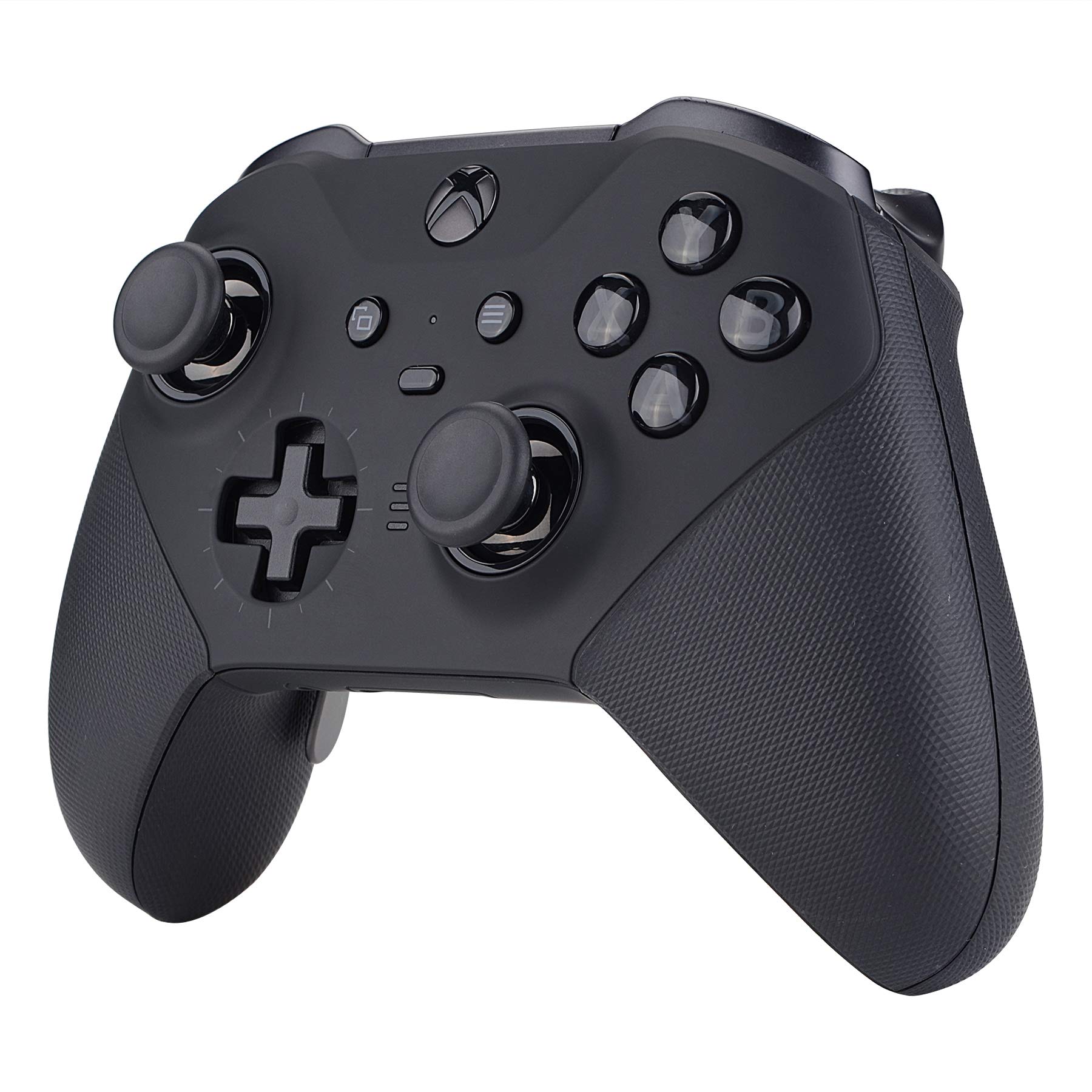 eXtremeRate 6 in 1 Levette Analogiche Metallo per Xbox Elite Series 2 Controller,Analogici Magnetici Thumbsticks per Xbox Elite Wireless Controller Series 2 Core(6 in 1)-Nero