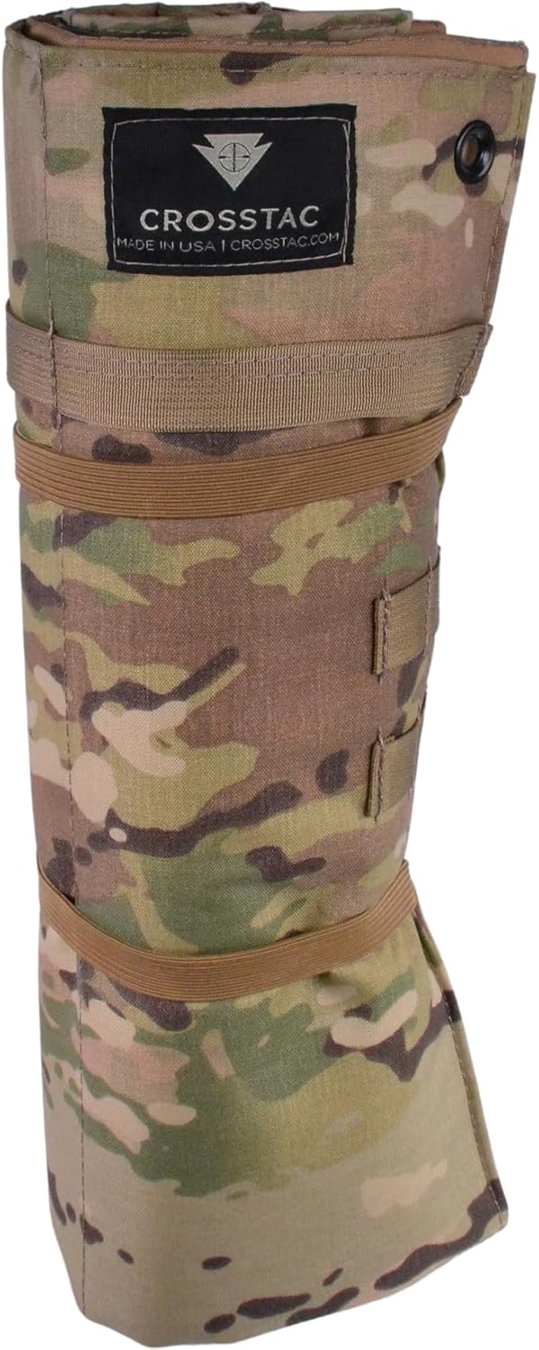 Crosstac Recon Shooting Long Mat with Padding, Multicam