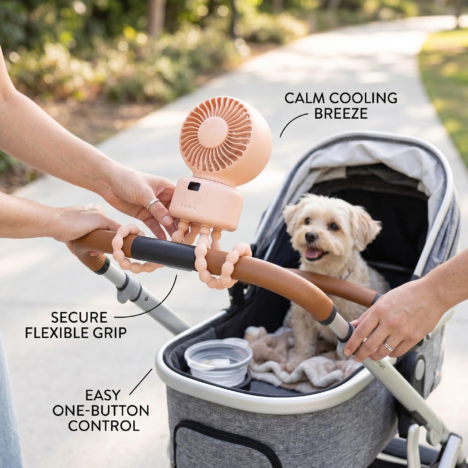 SUNGOOYUE Ventilatore Portatile a Clip, Ventilatori Per Passeggino Oscillazione Timer da 5 a 14 Ore Raffreddamento Piccolo Ventilatore da Scrivania con 9000Mah Per Passeggino Tapis Roulant Auto