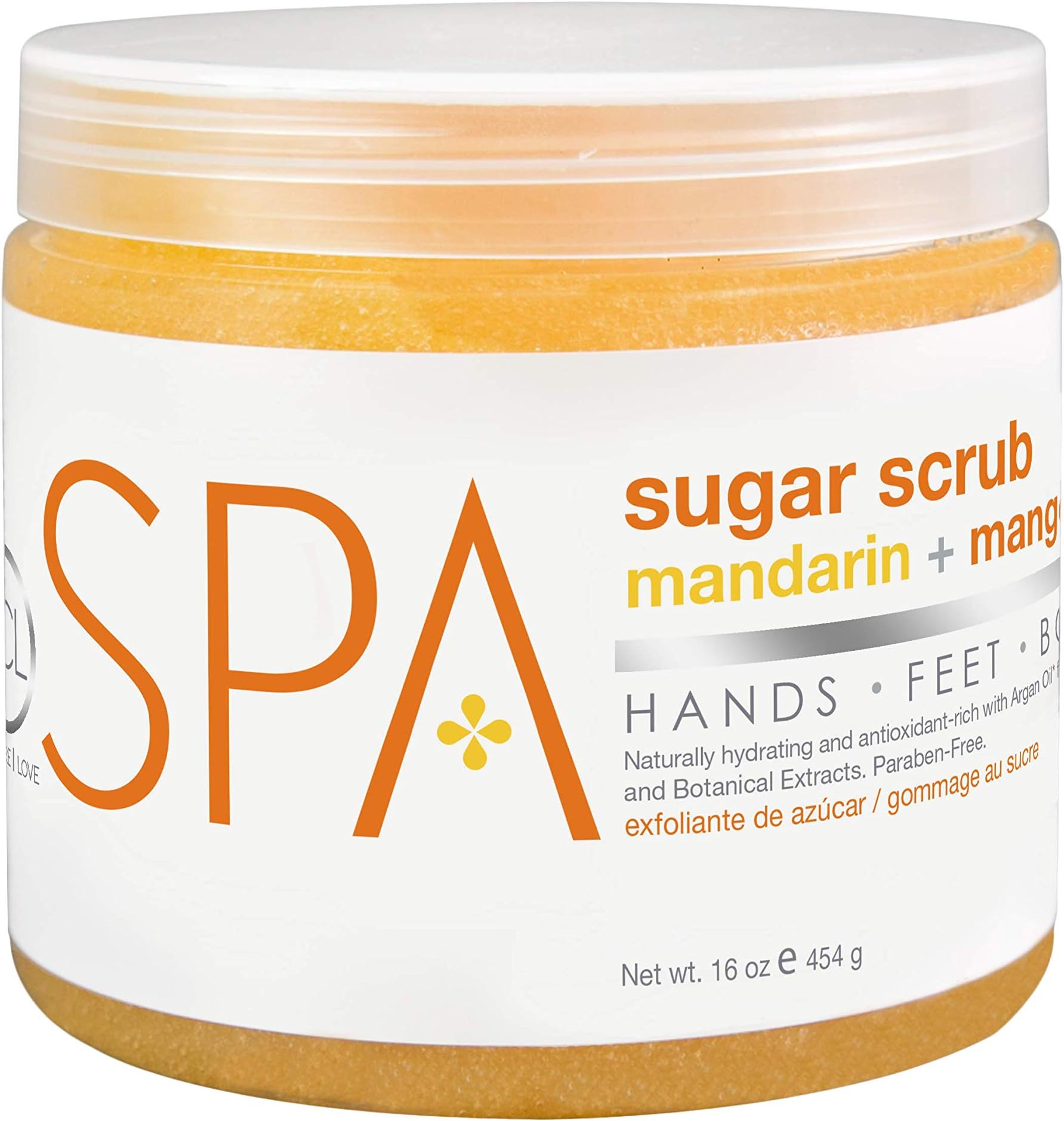 Bio Creative LabBcl Spa Mandarin And Mango Sugar Scrub 16 Ounce