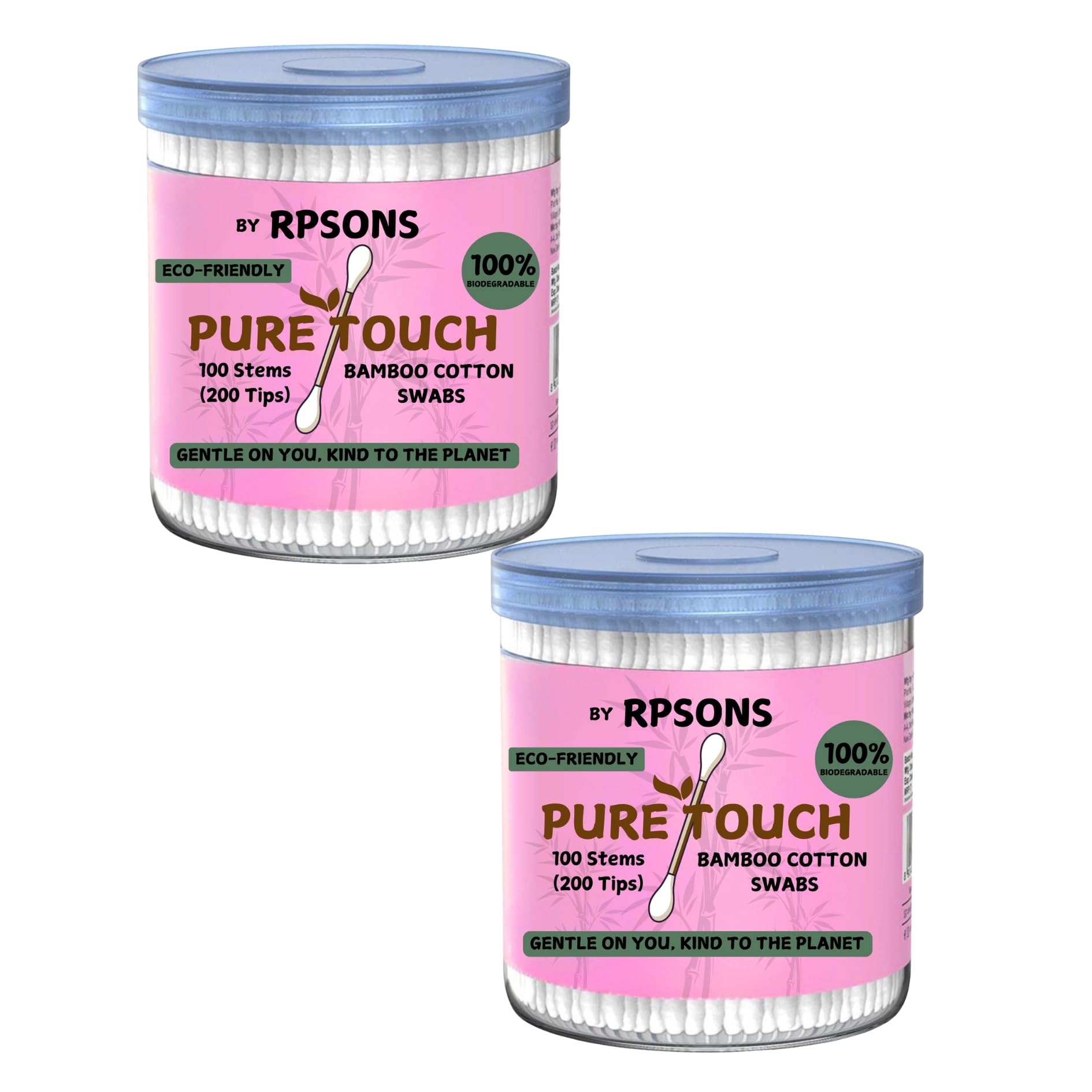 [RPSONS] Cotton Swabs/Buds for Ear/Nose/Nails Cleansing, Makeup Removal - (200 stems/400 swabs)-picture-54
