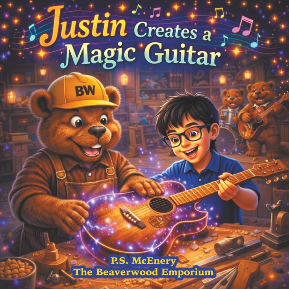 Justin Creates a Magic Guitar: Step into the magical world of The Beaverwood Emporium: 2 (The Beaverwood Emporium - Series 2)