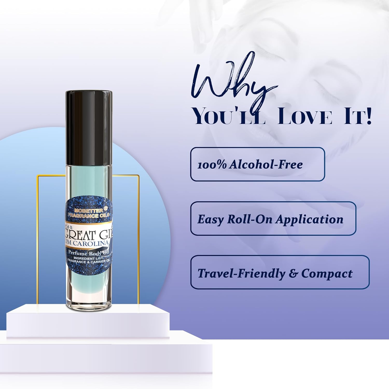 MOBETTER FRAGRANCE OILS She's a Great Girl from Carolina Women Perfume Body Oil - Image 4