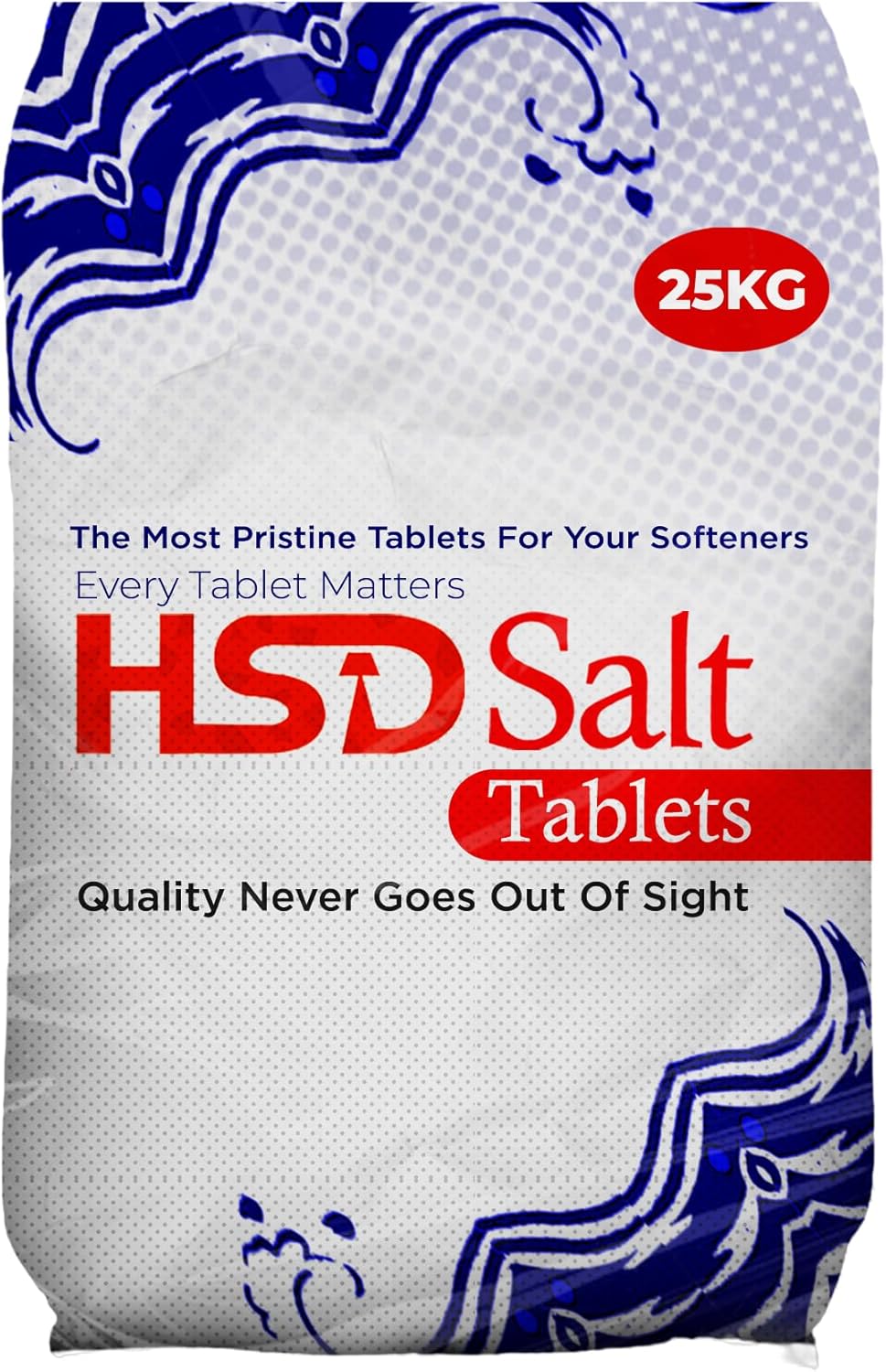 HSD salt tablets 25kg, water softener salt tablets 25kg Compatible to