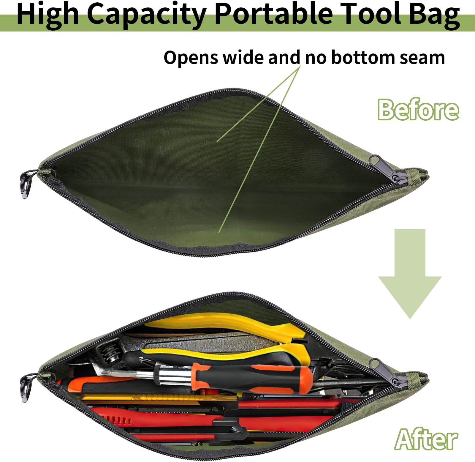 Canvas Tool Pouch, Tool Caddy