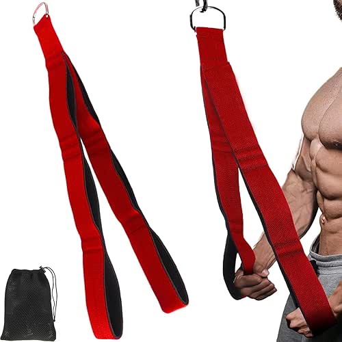 Tricep Rope, tricep Pull Down Attachment with Carry Bag, tricep