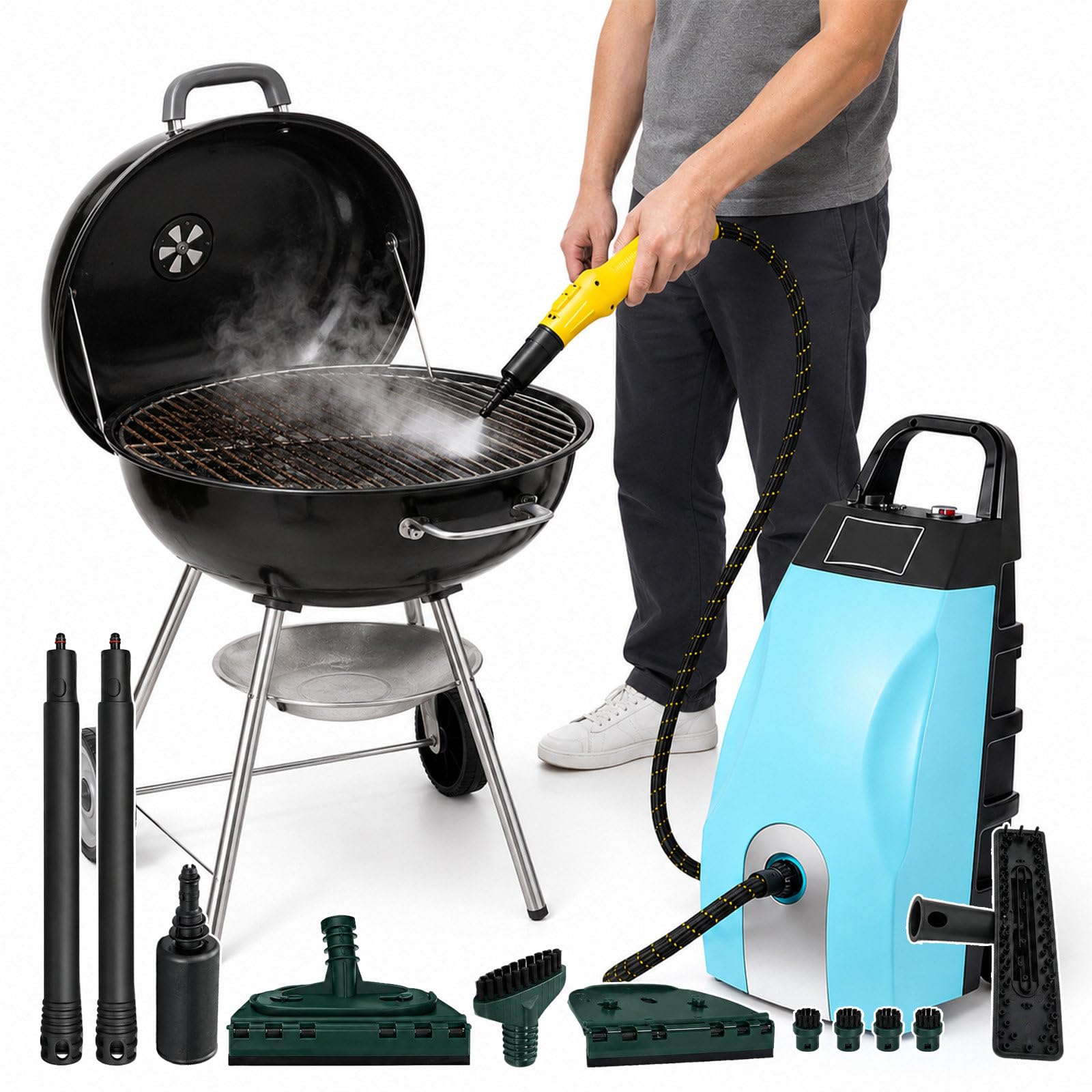 Dampfreiniger Küche, 110°C, für Grills Blue