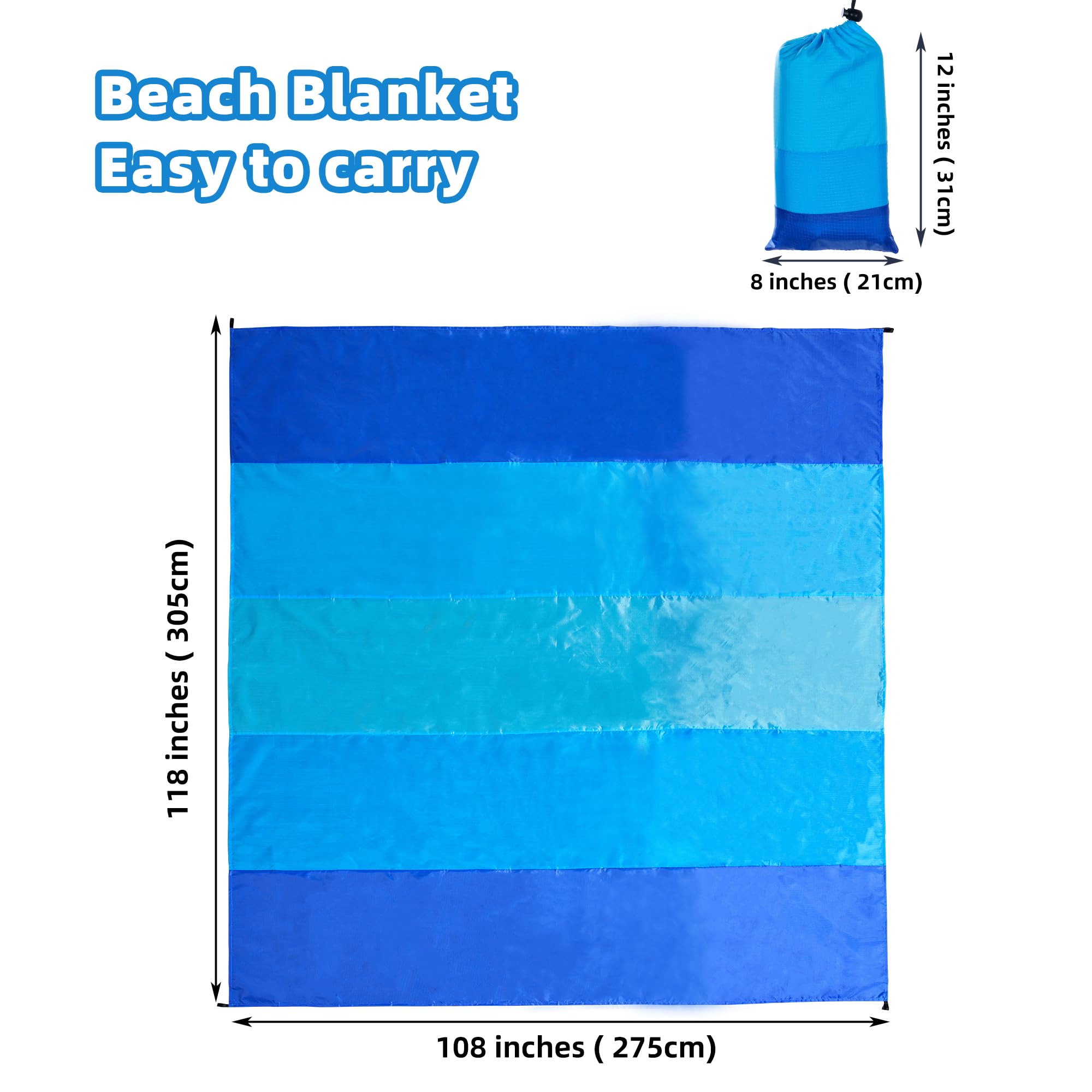 Beach Blanket Extra Large 108