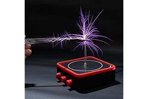 Teslina Musical Tesla Coil - Discover the Magic of Touchable Lightning and Plasma Science