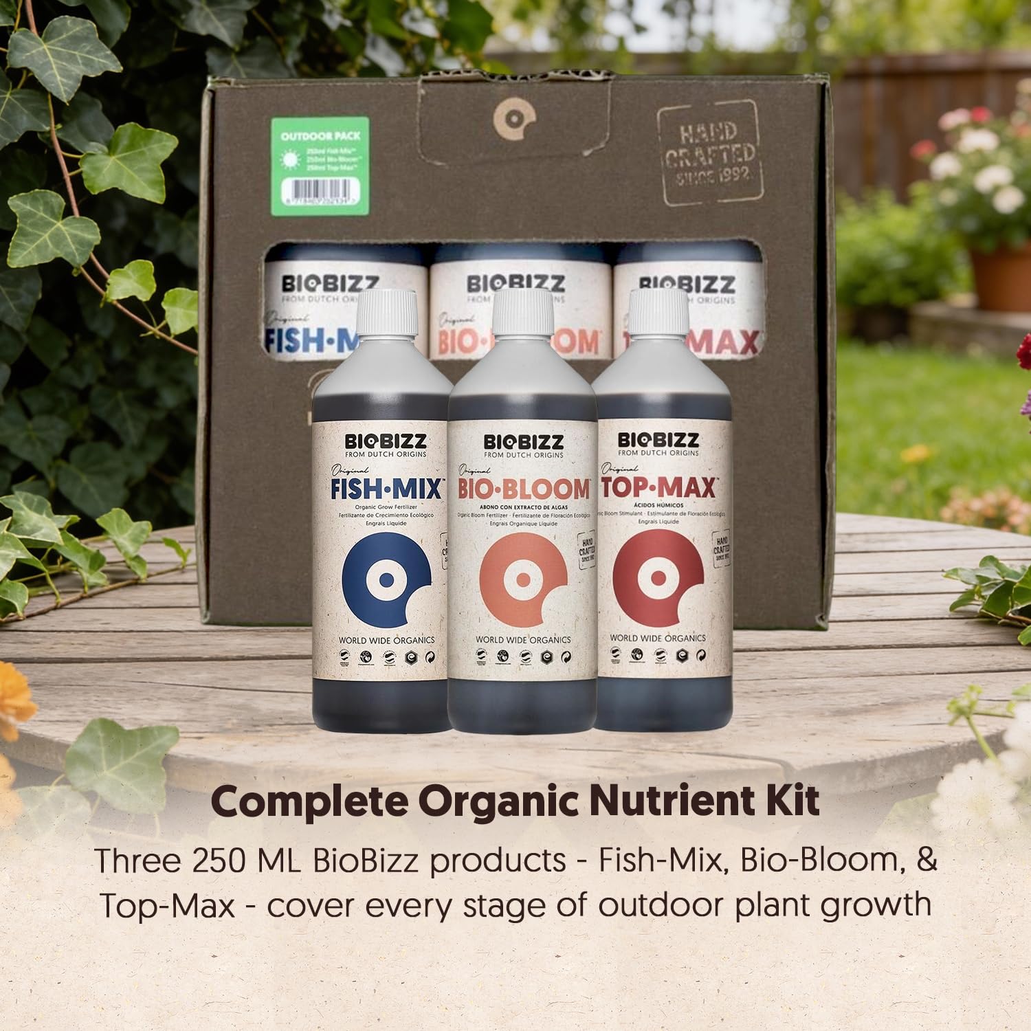 Amazon.com : Biobizz Try Pack Outdoor - Organic Plant Fertilizer
