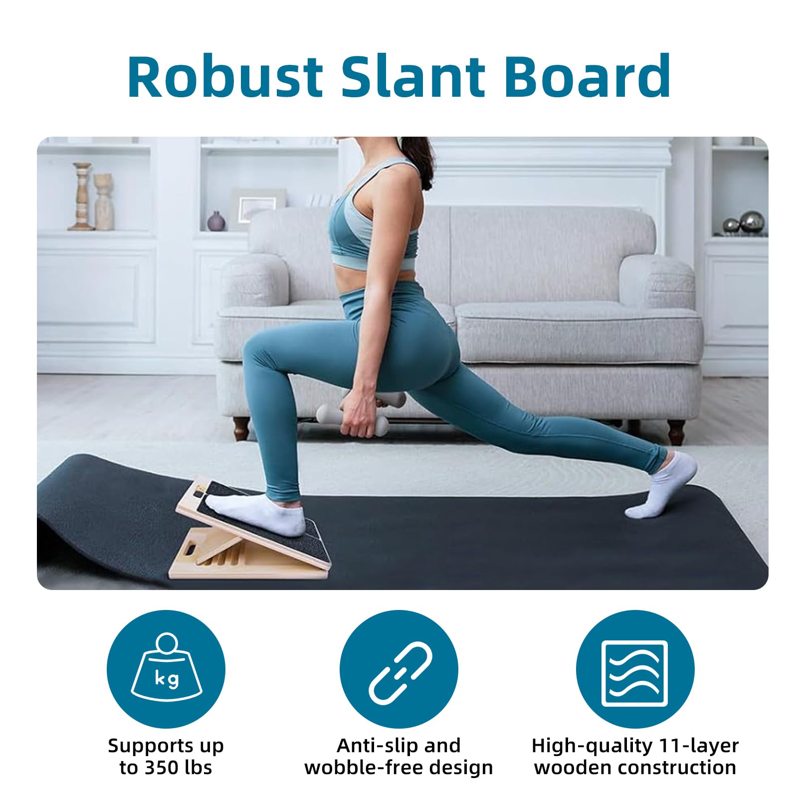 Luigi - La Balance Board è una tavola in legno, dalla forma curva, che stimola l'equilibrio dei