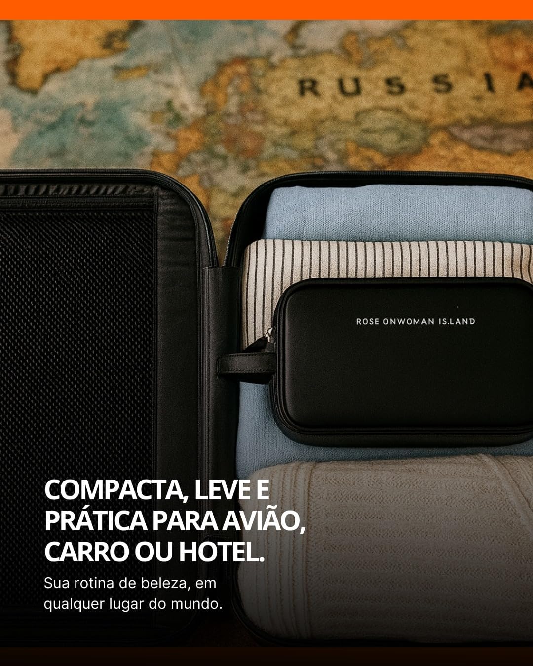 Necessaire Bolsa Organizadora de Maquiagem Couro Sintético Grande Capacidade com Duas Camadas, Alça Lateral, Divisórias Internas e Suporte para Pincéis – Ideal para Viagem (Rosa) Necessaire Bolsa Organizadora de Maquiagem Couro Sintético Grande Capacidade com Duas Camadas, Alça Lateral, Divisórias Internas e Suporte para Pincéis – Ideal para Viagem (Rosa)