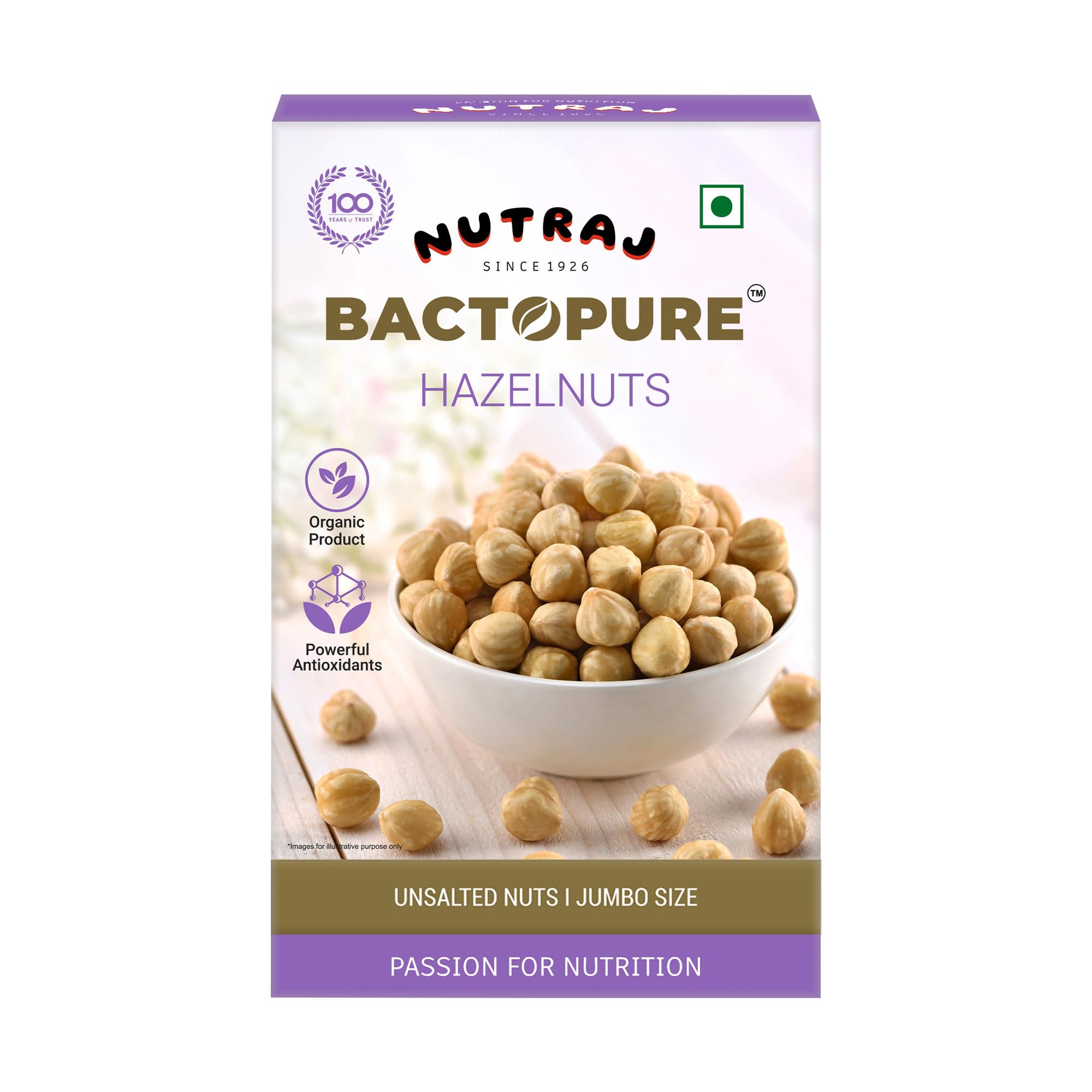 Nutraj Turkish Hazelnut Nuts 100g Pouch | Dry Fruits | For Making Chocolate Spread and Baking | Grocery Items.-image-12