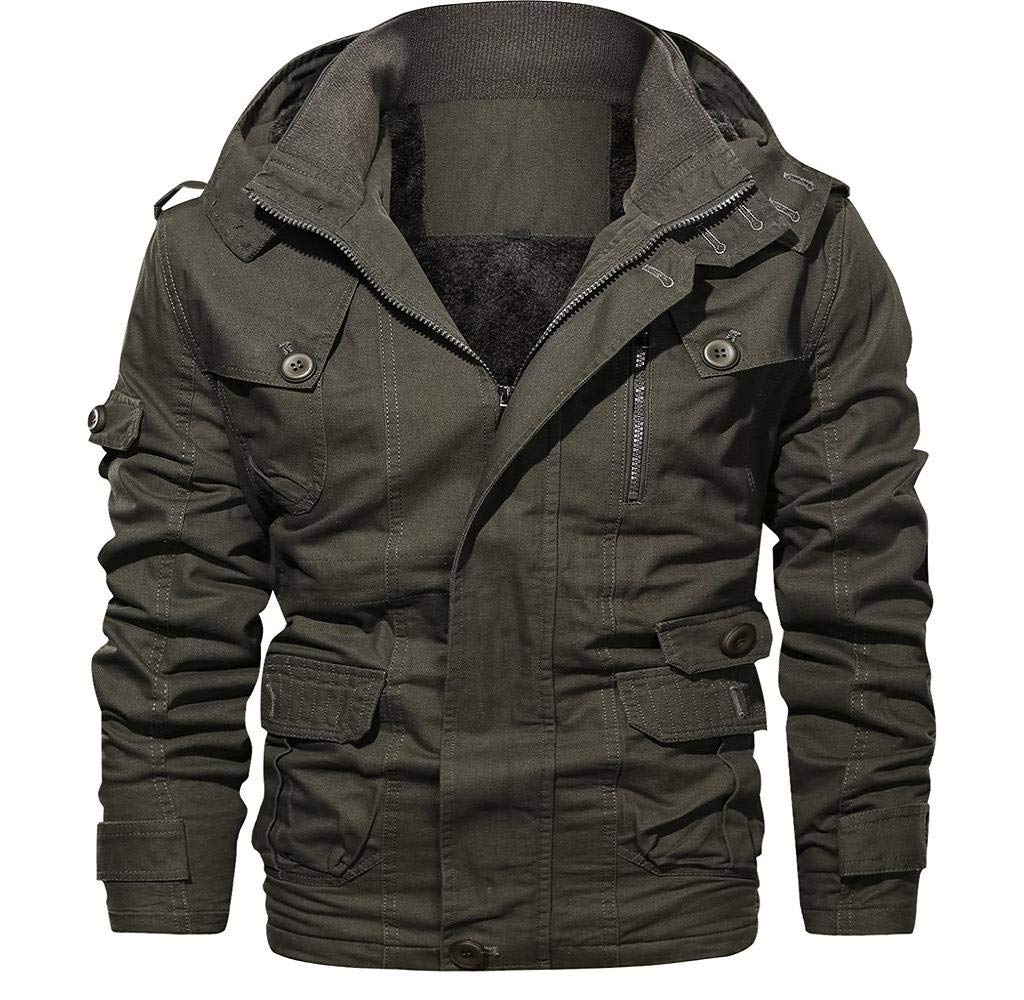 Tattico Softshell Giacca Outdoor Militare Pile Fodera Impermeabile Antivento Giubbotto con Felpa Cotone Uomo Zip Cappotti Uomo Inverno