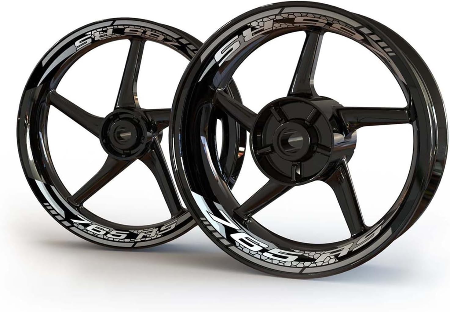 【新品】23.5cm NIKE エアマックス90ゴルフ ホワイト/ホットライム 反射シール オートバイステッカーホイールリムデカール ために