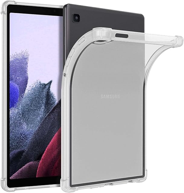 TiMOVO Clear Case Compatible with Samsung Galaxy Tab A7 Lite 8.7 2021 (SM-T220/T225/T227), Slim Lightweight Transparent Shockproof TPU Back Protective Cover for Galaxy Tab A7 Lite 8.7 2021 Tablet