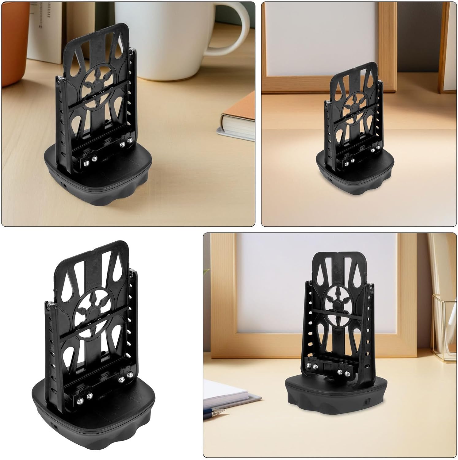 SOLUSTRE 2pcs Single Automatic Watch Winder Silent Adjustable Rotation Xmas