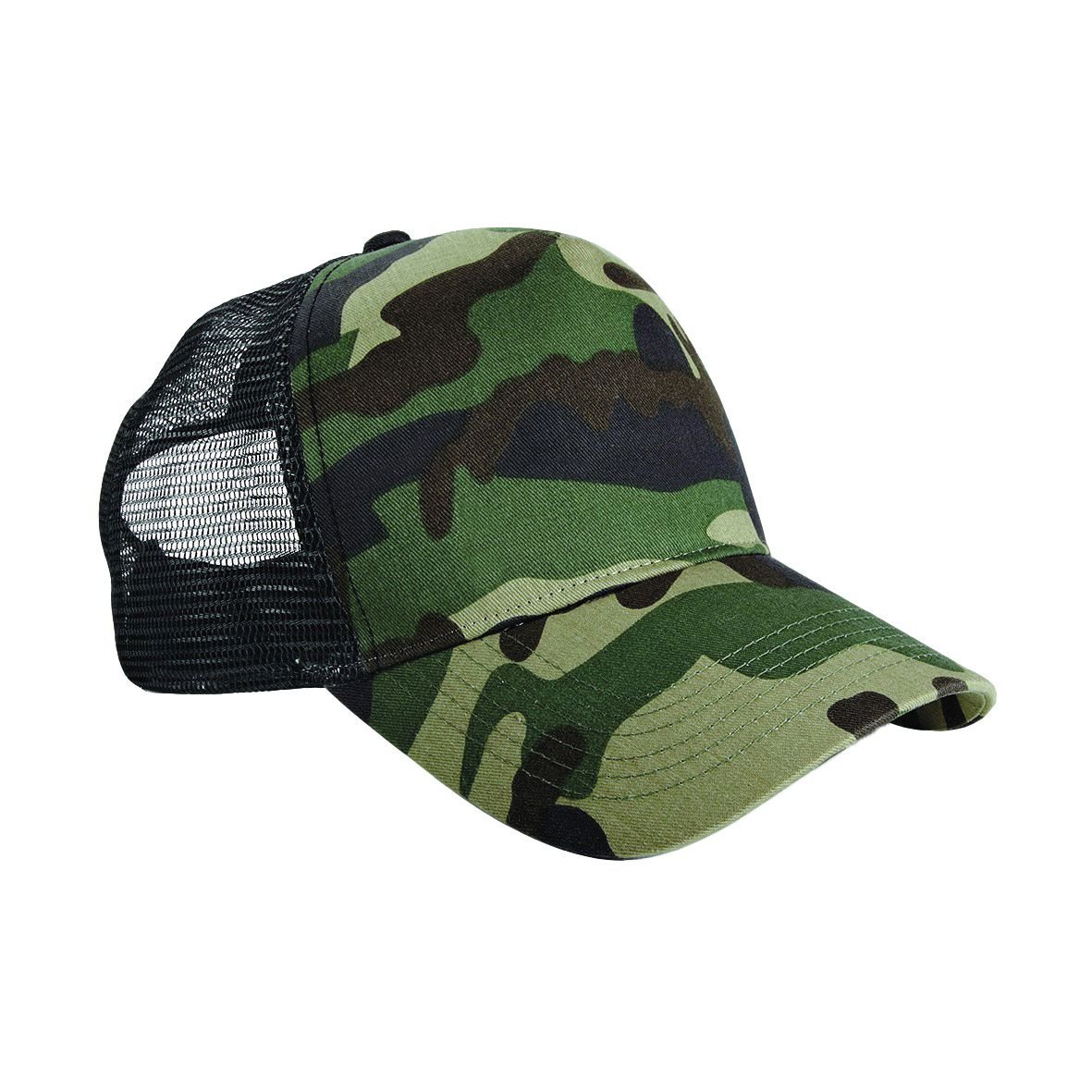 ASVP Shop Army Baseball Cap Camo Snapback Trucker Cap Mens Ladies Fashion (Jungle)