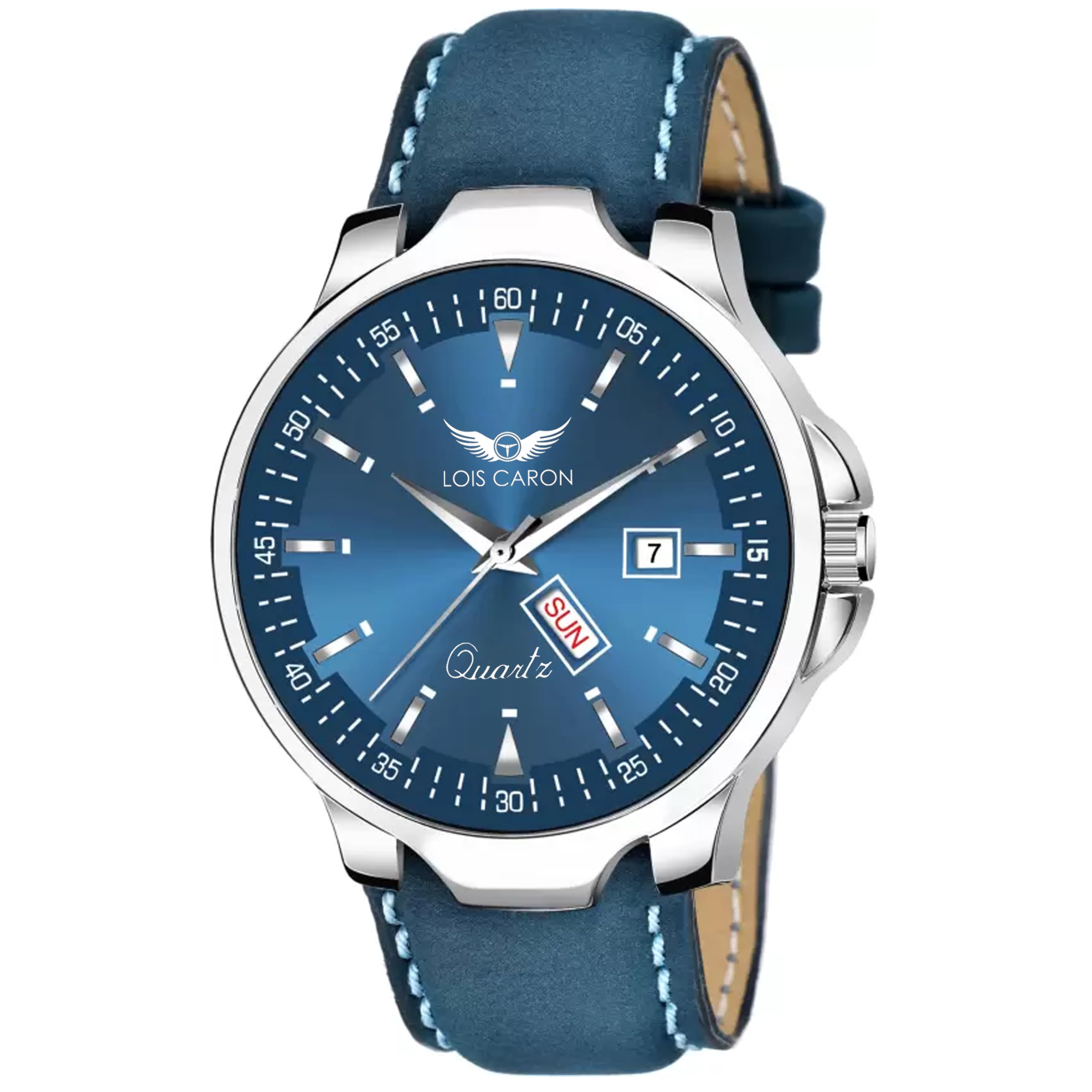 LOIS CARON Trending Day & Date Functioning for Boys Analog Watch - for Men (LCS-8308) (B0D48VYJMM) Amazon Price History, Amazon Price Tracker